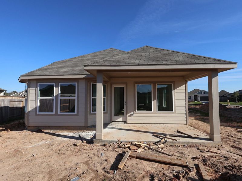 In-progress construction of a new home in Ambrose, La Marque, TX (Image 8). In-progress construction of a new home in Ambrose, La Marque, TX (Image 8).