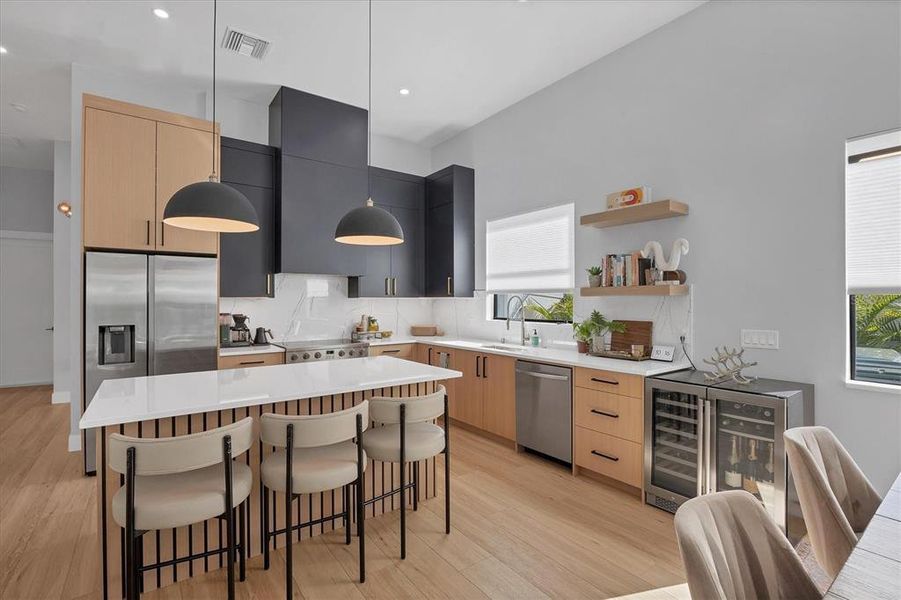 Furnished interior view inside a new home in , Sarasota (Image 16).