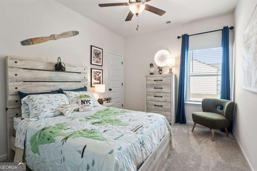 Furnished interior view inside a new home in Maddox Station, Eatonton (Image 14).