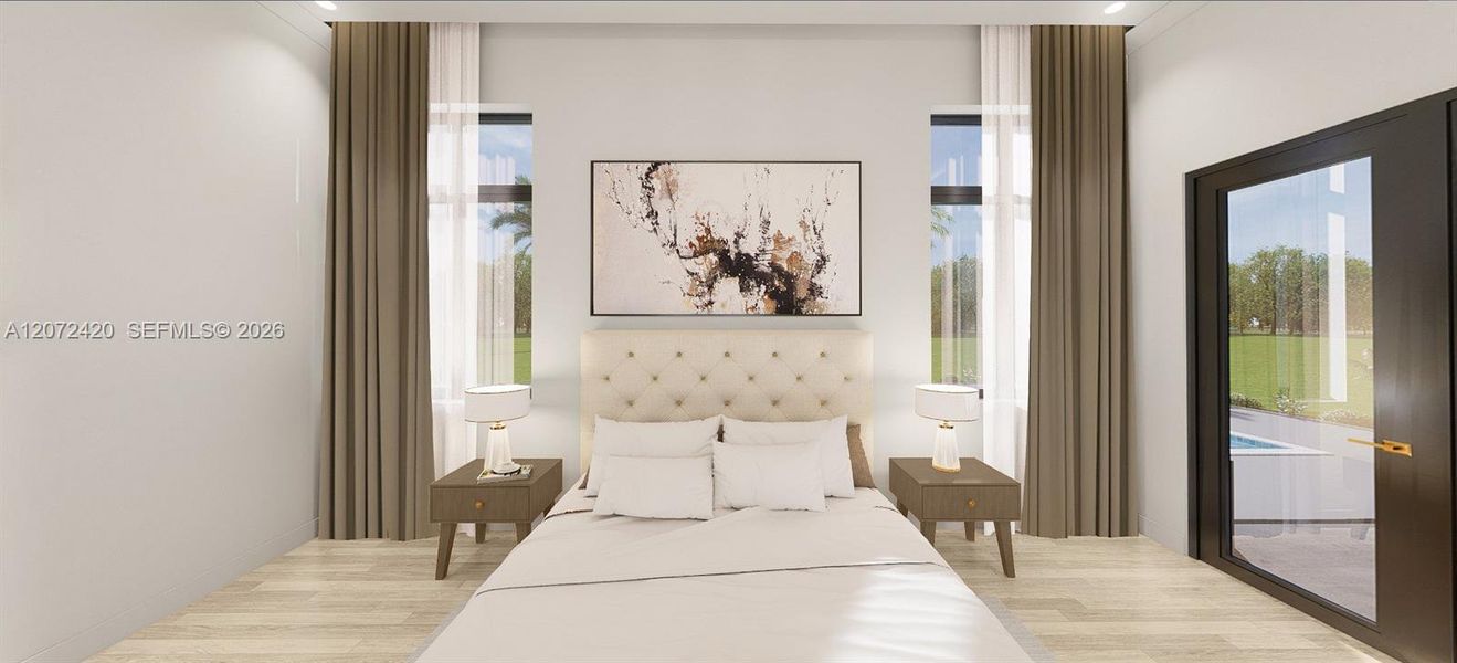 Furnished interior view inside a new home in , Homestead (Image 4).