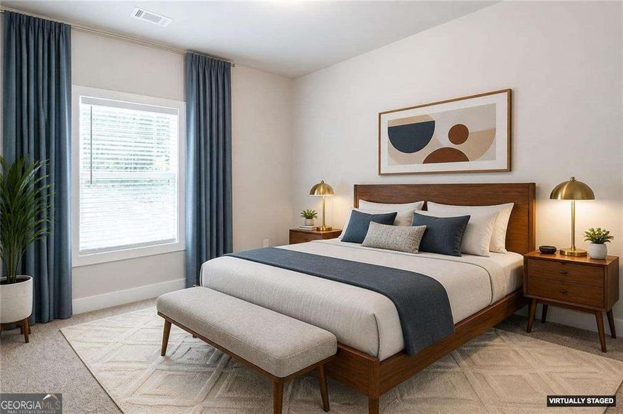 Furnished interior view inside a new home in , Tucker (Image 18).