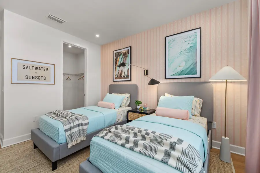 Representative furnished interior of a home built from the Seaglass by Tri Pointe Homes in EvenTide, New Smyrna Beach (Image 42).
