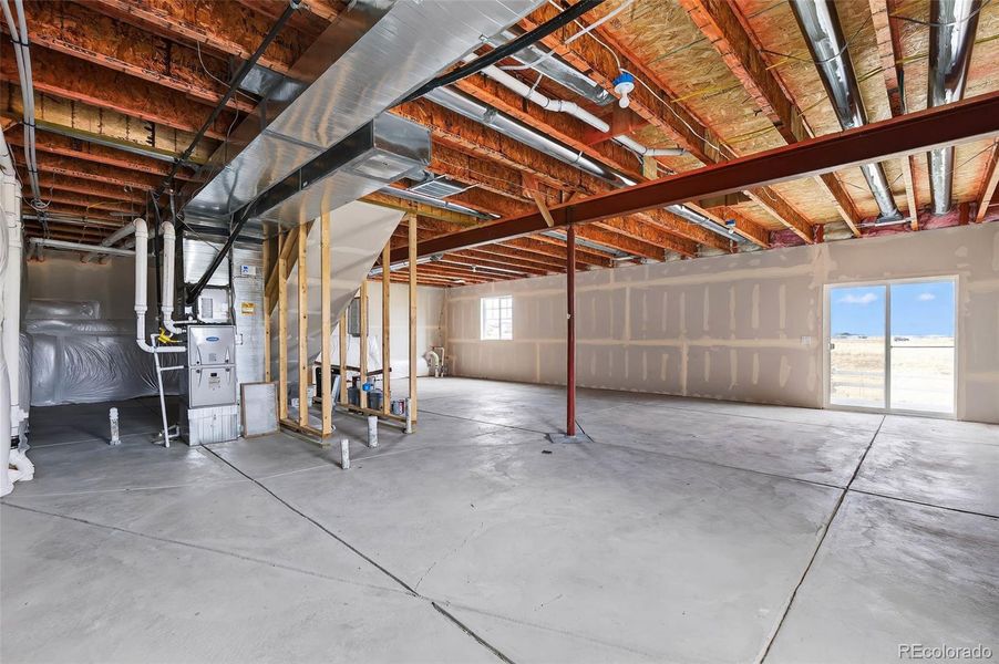 In-progress construction of a new home in Anthology North, Parker, CO (Image 39).