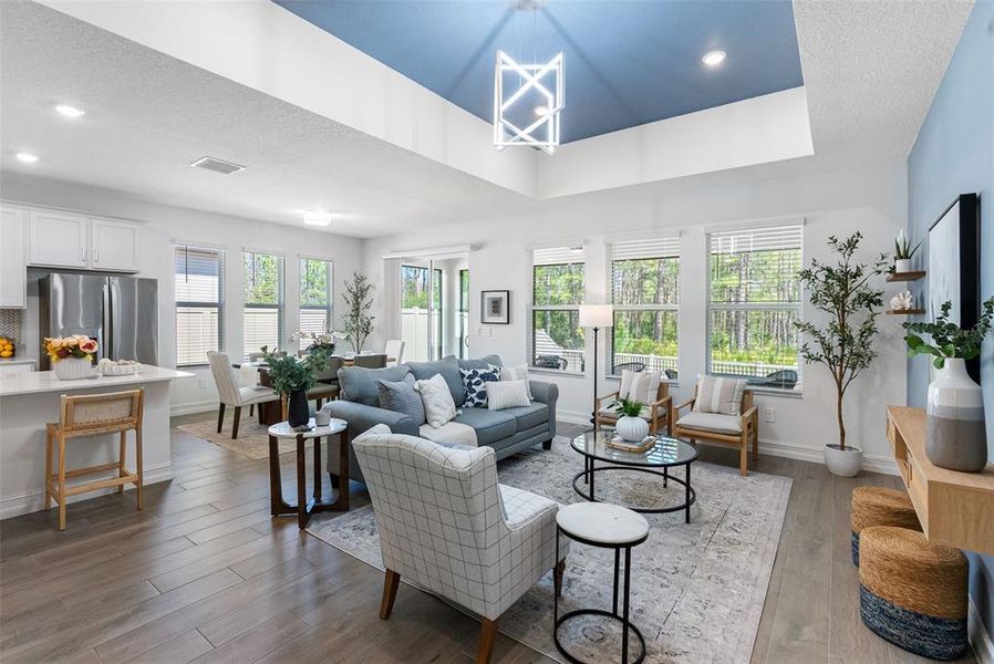 Furnished interior view inside a new home in Pearl Estates, Lutz (Image 33). Furnished interior view inside a new home in Pearl Estates, Lutz (Image 33).