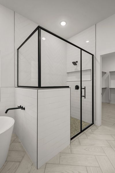 Furnished interior view inside a new home in Painted Sky, El Paso (Image 17).