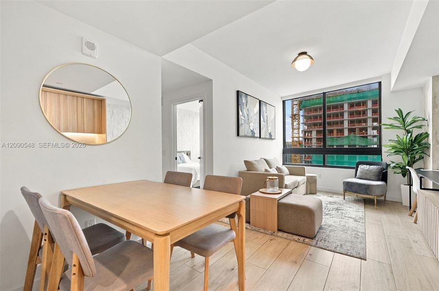 Furnished interior view inside a new home in , Miami (Image 13).