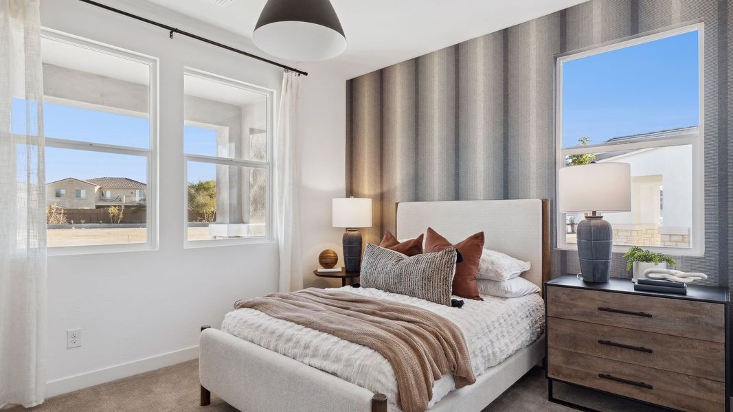 Representative furnished interior of a home built from the Miraval by D.R. Horton in The Ridge at Stone Butte, Phoenix (Image 5).