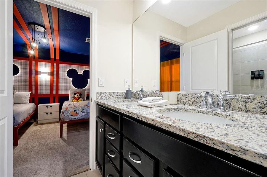 Furnished interior view inside a new home in Windsor Island Resort, Davenport (Image 46).