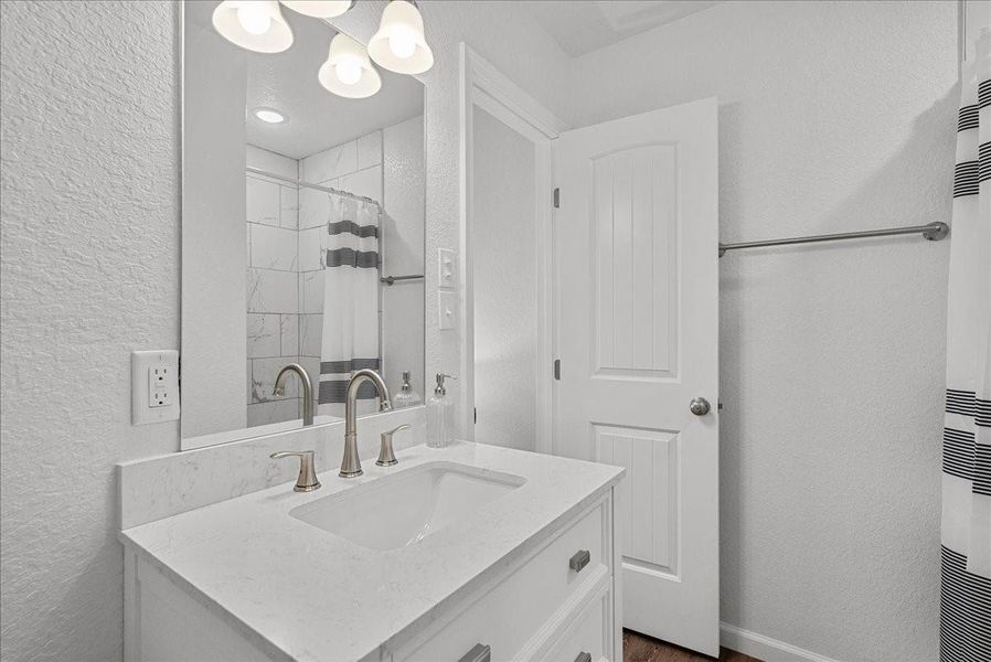 Furnished interior view inside a new home in , Surfside Beach (Image 24). Furnished interior view inside a new home in , Surfside Beach (Image 24).