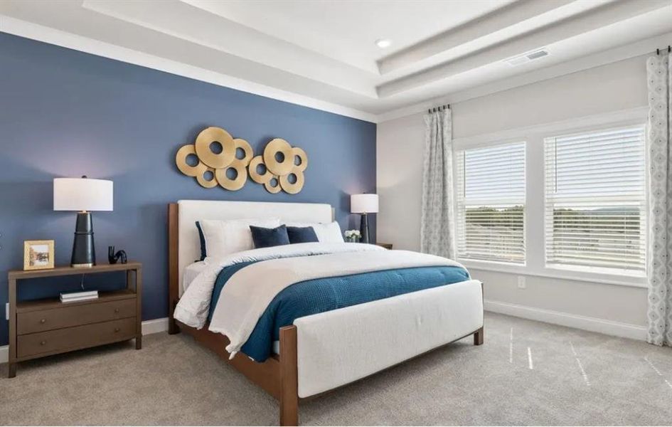 Furnished interior view inside a new home in River Pointe, Monroe (Image 3).