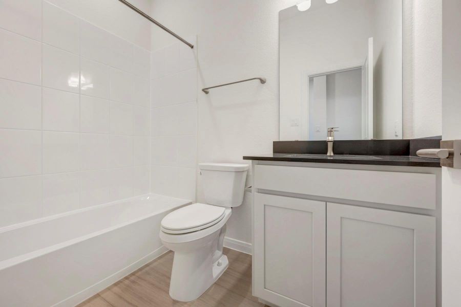 Furnished interior view inside a new home in Austin Point, Richmond (Image 13).