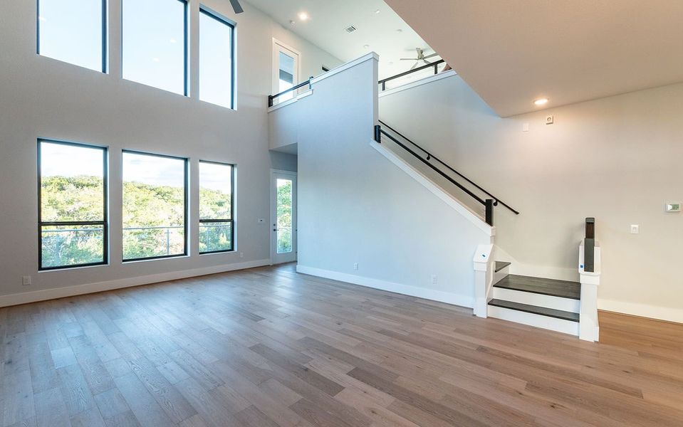 Spacious, unfurnished interior of a new home in Preserve at Lakeway, Lakeway (Image 18). Spacious, unfurnished interior of a new home in Preserve at Lakeway, Lakeway (Image 18).
