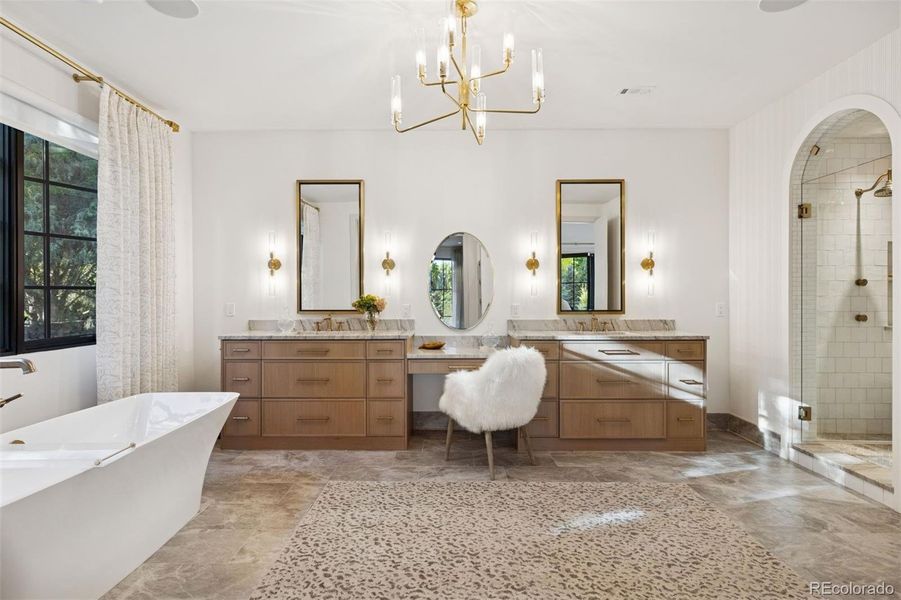 Furnished interior view inside a new home in , Cherry Hills Village (Image 23).