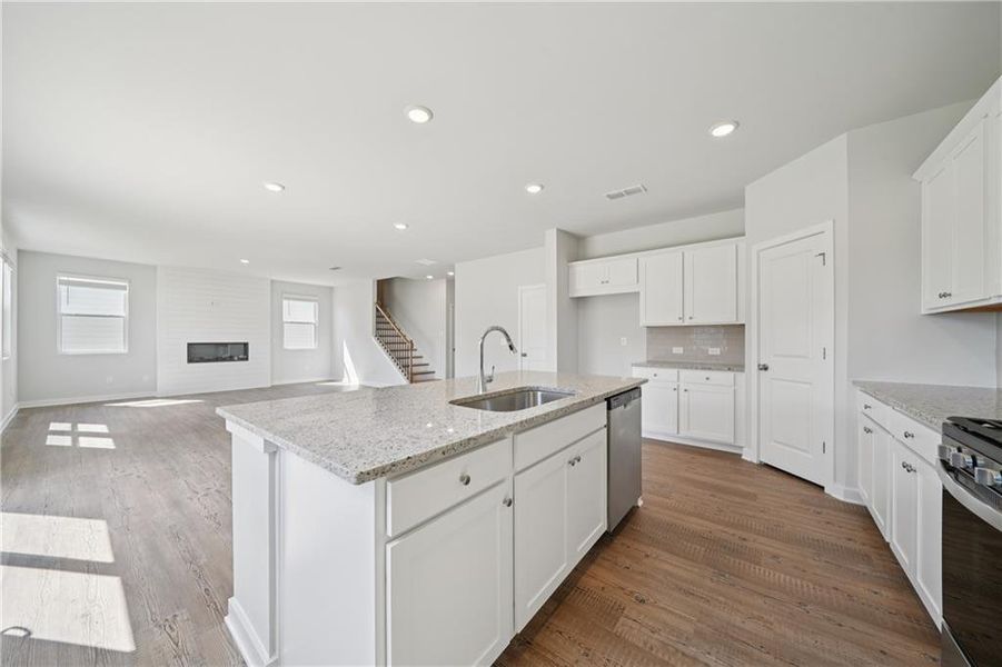 Furnished interior view inside a new home in Dove Lake, Grayson (Image 8).