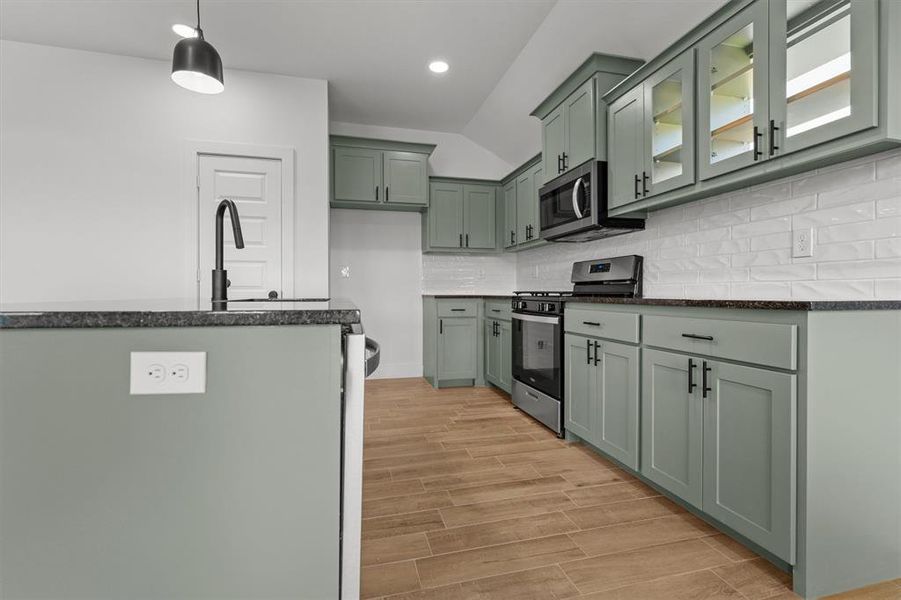 Furnished interior view inside a new home in , Lindale (Image 4). Furnished interior view inside a new home in , Lindale (Image 4).