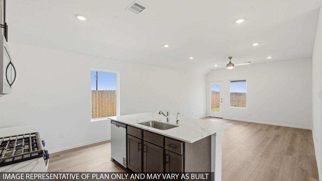 Furnished interior view inside a new home in Sunterra, Katy (Image 9). Furnished interior view inside a new home in Sunterra, Katy (Image 9).