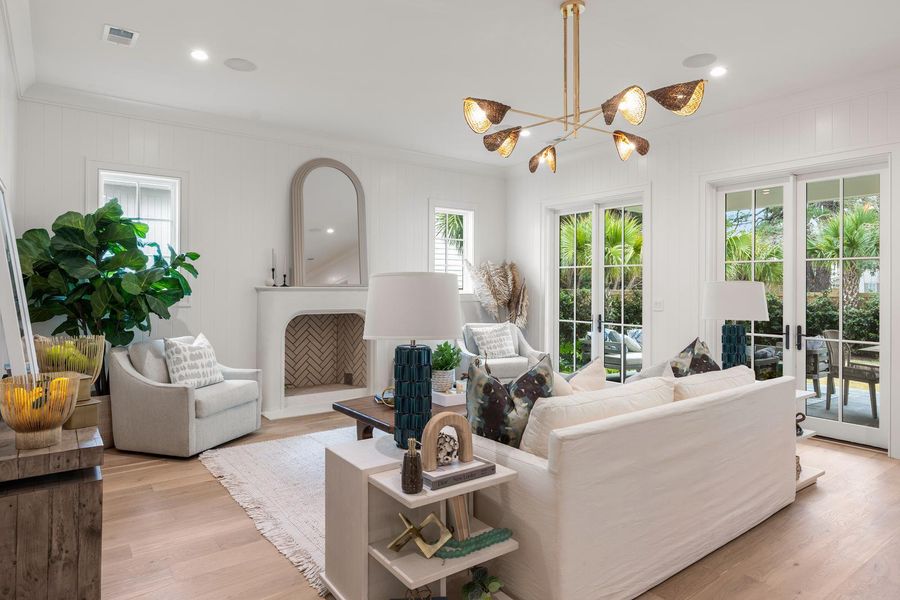 Furnished interior view inside a new home in , Mount Pleasant (Image 19).