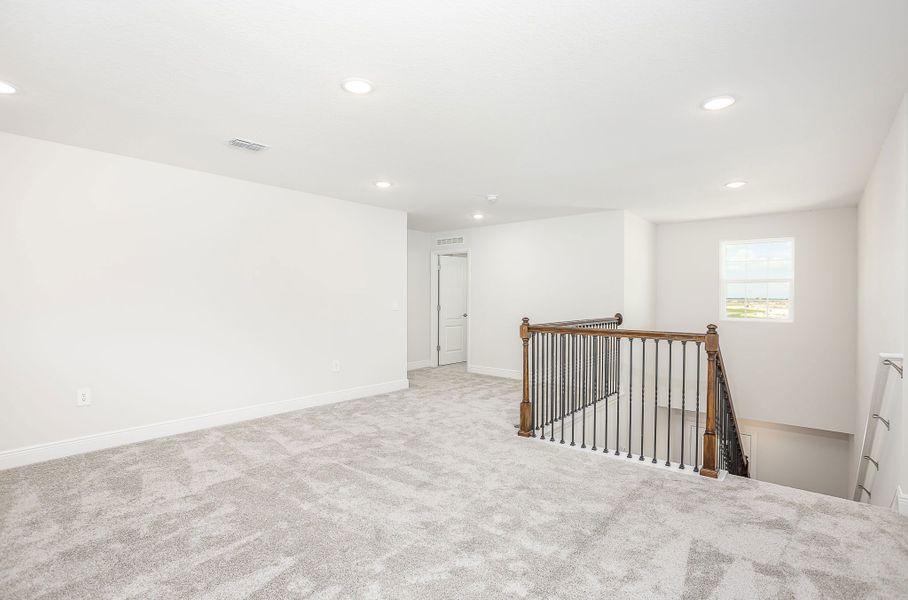 Representative unfurnished interior of a home built from the Carrington by Maronda Homes in Malabar Springs, Palm Bay (Image 23).