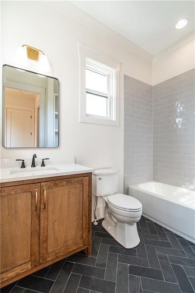 Furnished interior view inside a new home in , Canton (Image 40).