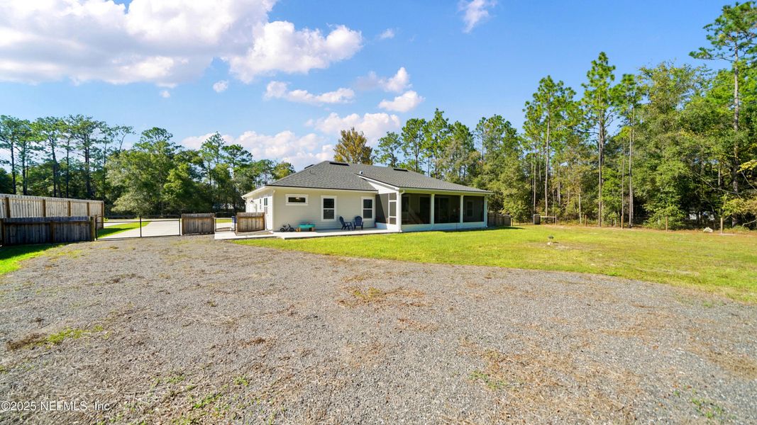 Exterior details and patio area of a home in , Keystone Heights (Image 28). Exterior details and patio area of a home in , Keystone Heights (Image 28).