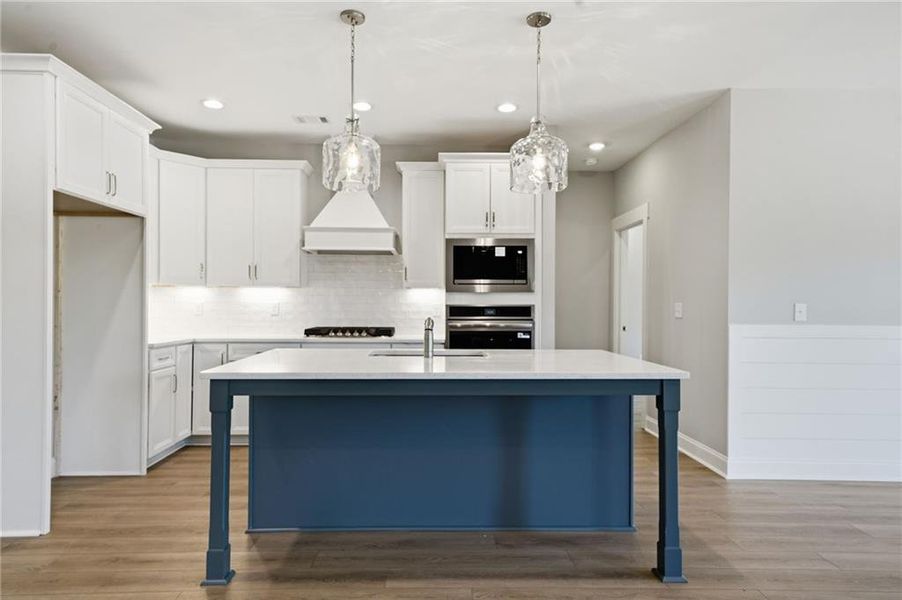 Furnished interior view inside a new home in , Monroe (Image 9).