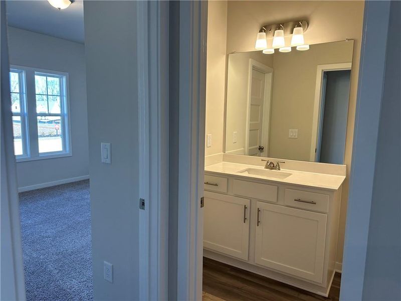 Furnished interior view inside a new home in Rosewood Lake Preserve, Hoschton (Image 5).