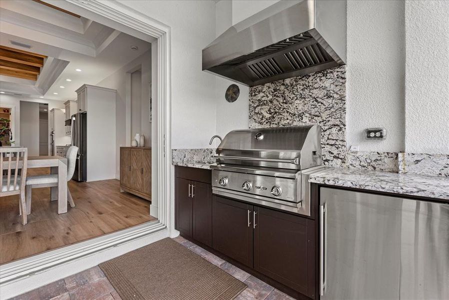 Furnished interior view inside a new home in Gran Place, Venice (Image 34).