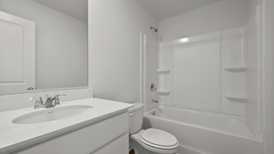 Representative furnished interior of a home built from the BRANDON by D.R. Horton in Hillcrest, Ravenel (Image 11).