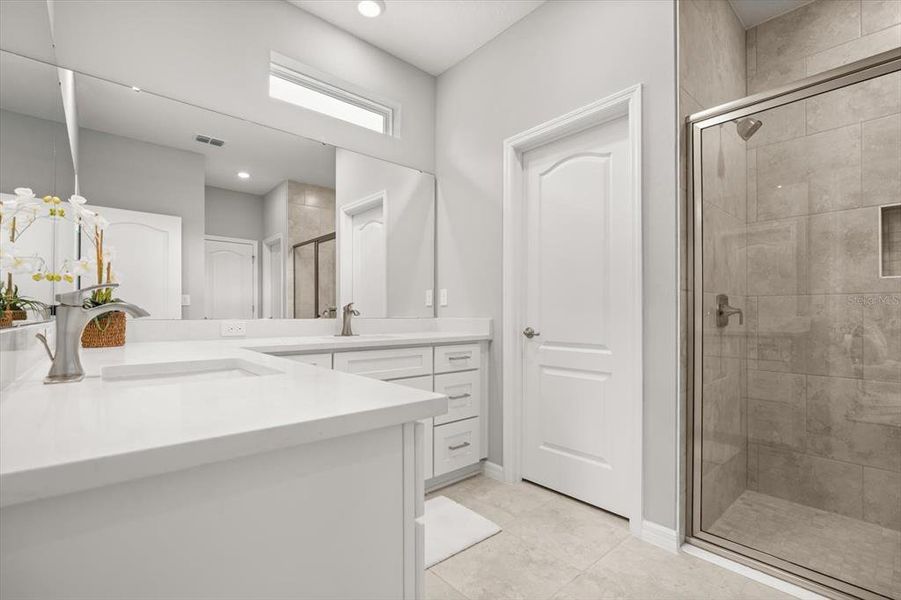 Furnished interior view inside a new home in , Sebring (Image 3). Furnished interior view inside a new home in , Sebring (Image 3).