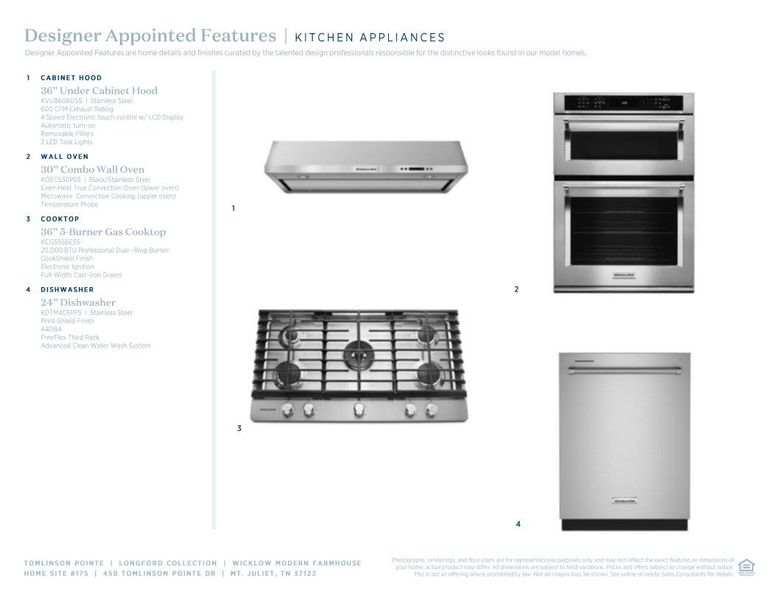 Sample of building materials used in homes in Tomlinson Pointe, Mount Juliet (Image 8).