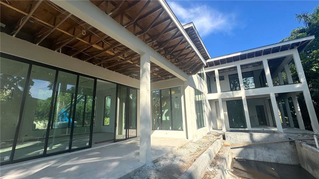 In-progress construction of a new home in , Sarasota, FL (Image 26). In-progress construction of a new home in , Sarasota, FL (Image 26).