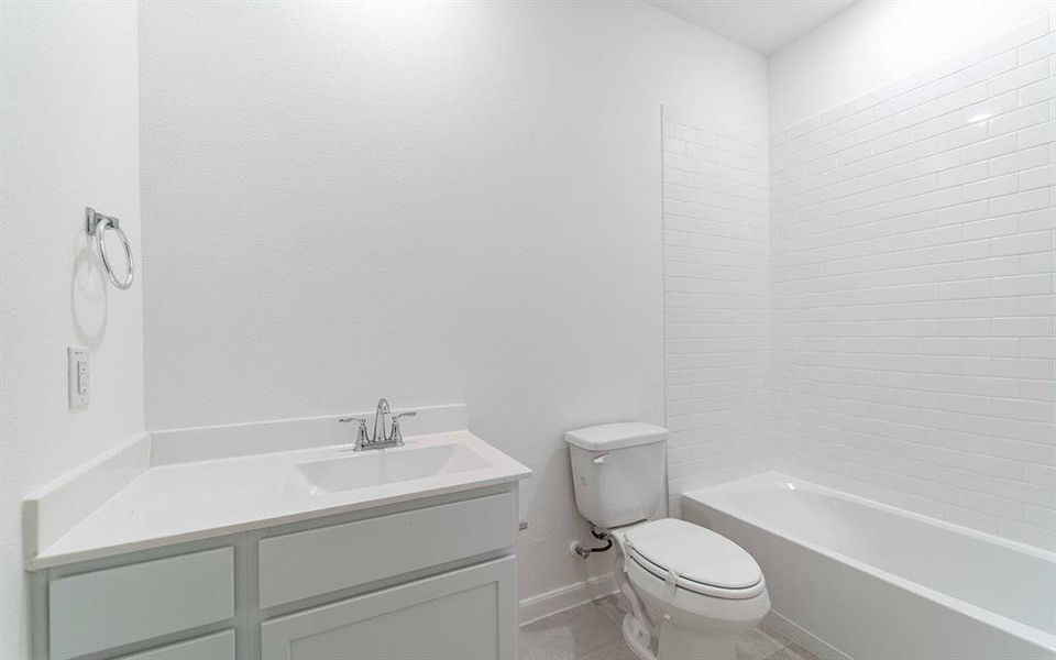 Furnished interior view inside a new home in La Terra, Celina (Image 5).