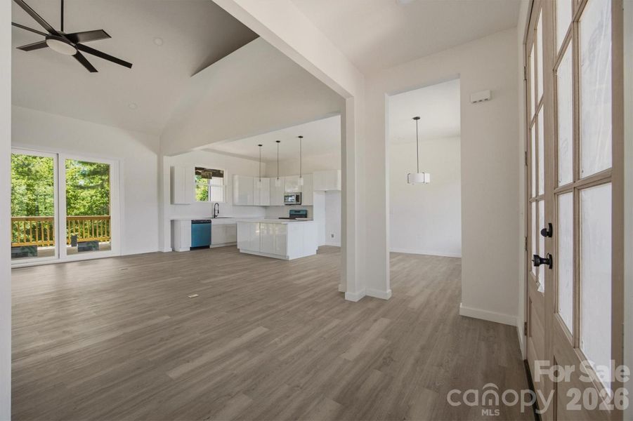 Spacious, unfurnished interior of a new home in , Morganton (Image 38).