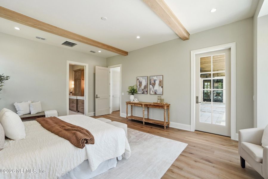 Furnished interior view inside a new home in , Ponte Vedra Beach (Image 53).