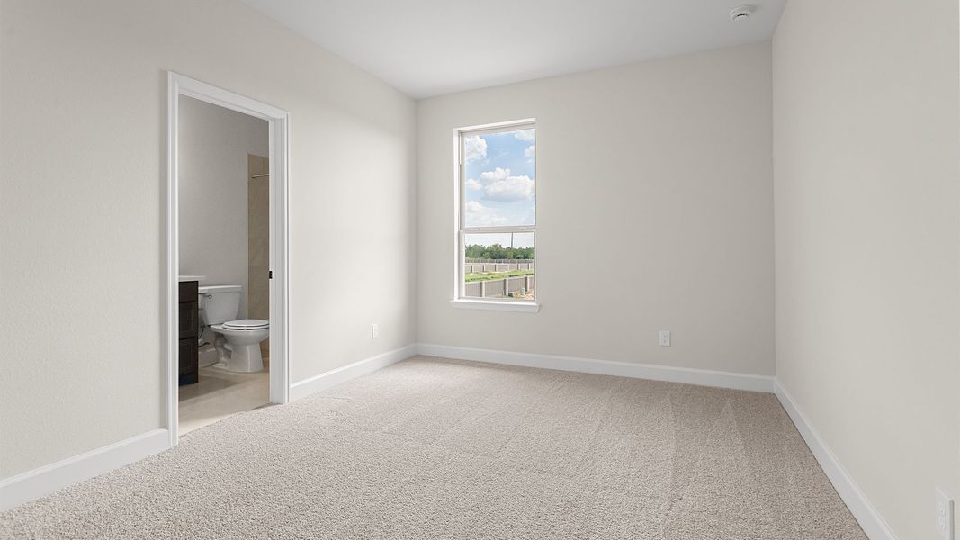 Spacious, unfurnished interior of a new home in Cross Creek West, Fulshear (Image 14).