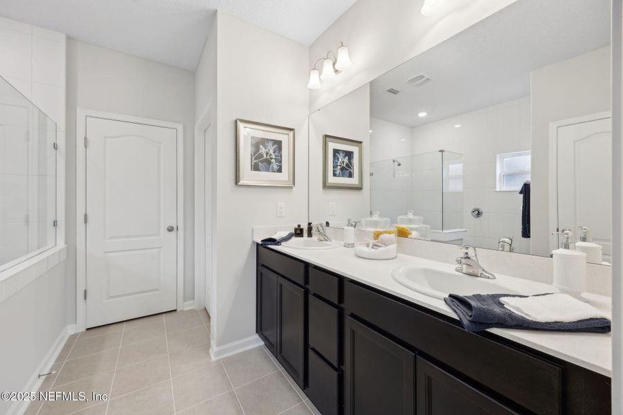 Furnished interior view inside a new home in , Jacksonville (Image 8). Furnished interior view inside a new home in , Jacksonville (Image 8).