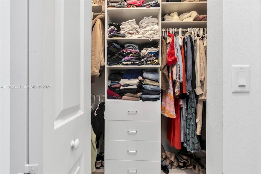 Primary Bedroom Closet