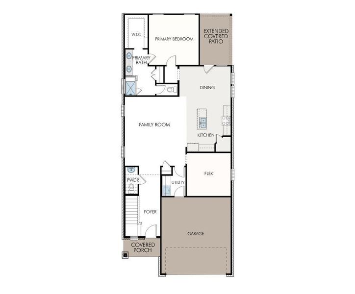 View of home floor plan