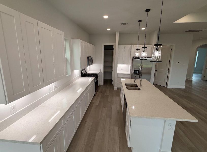 Furnished interior view inside a new home in , Houston (Image 7).