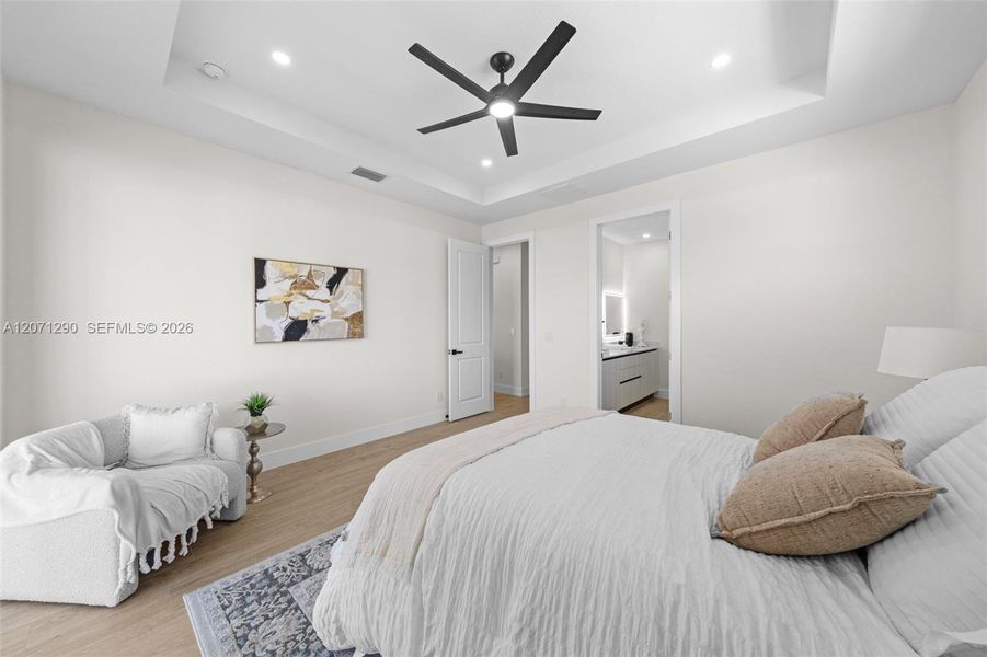 Furnished interior view inside a new home in , Cape Coral (Image 17). Furnished interior view inside a new home in , Cape Coral (Image 17).