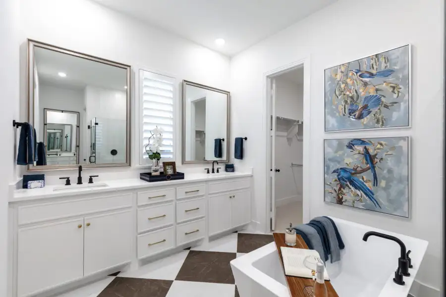Representative Primary Bathroom - some options shown Representative Primary Bathroom - some options shown