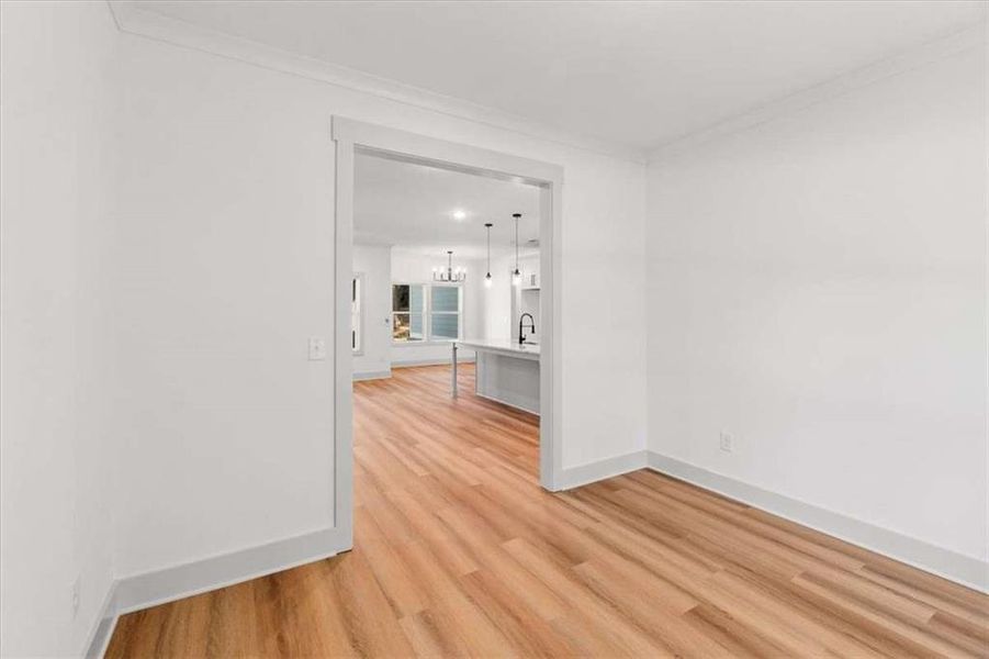 Spacious, unfurnished interior of a new home in , Covington (Image 30).