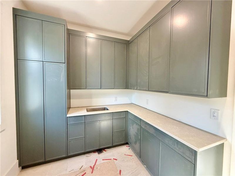 In-progress construction of a new home in , Flowery Branch, GA (Image 11).