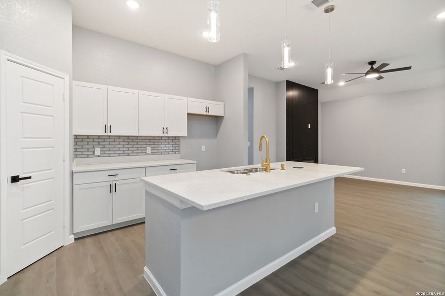 Furnished interior view inside a new home in , San Antonio (Image 3). Furnished interior view inside a new home in , San Antonio (Image 3).