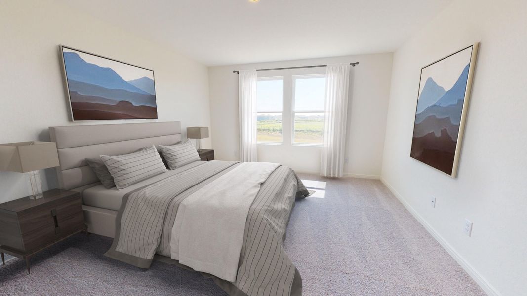 Furnished interior view inside a new home in Pinckney Place, North Charleston (Image 4).