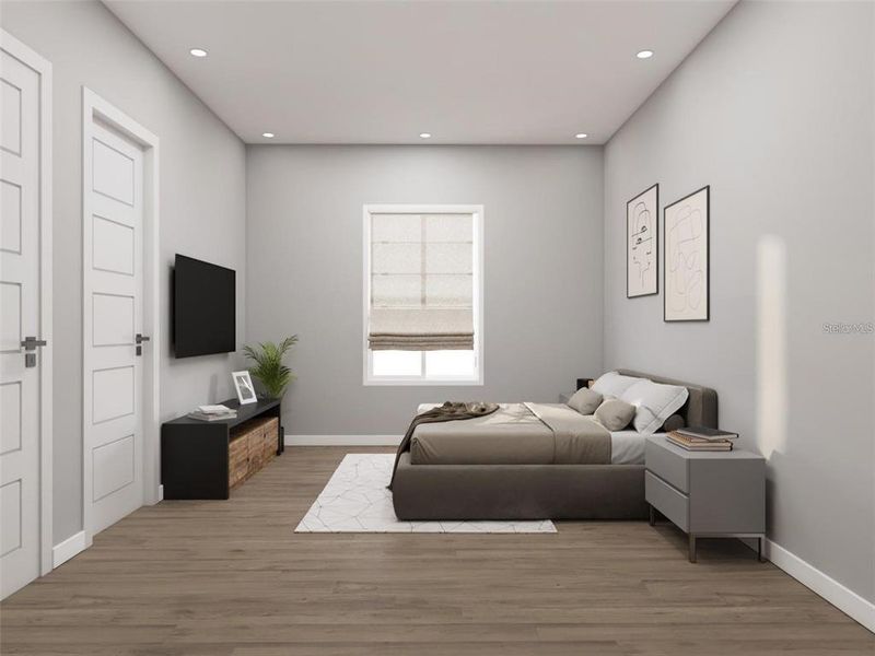 Furnished interior view inside a new home in , Palm Coast (Image 11).