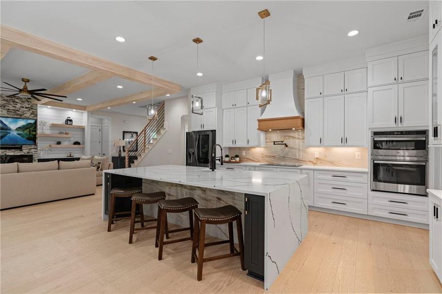 Furnished interior view inside a new home in , Lawrenceville (Image 53).