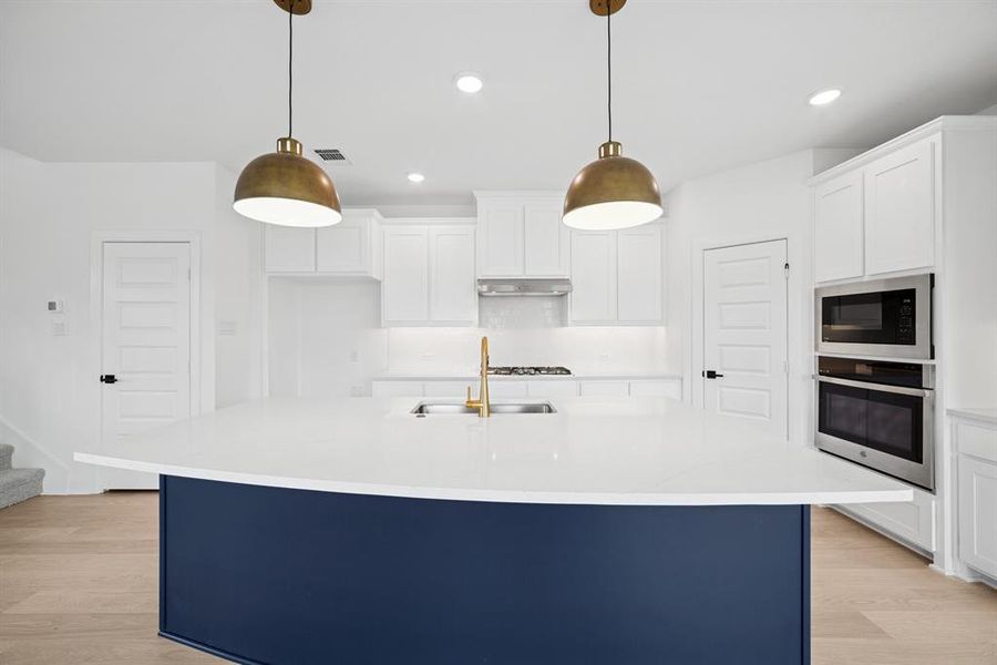 Furnished interior view inside a new home in Karis - Cottage Series, Crowley (Image 12).