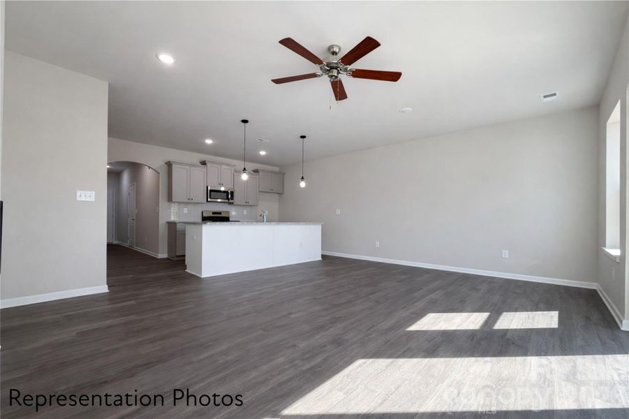 Spacious, unfurnished interior of a new home in , Charlotte (Image 11).
