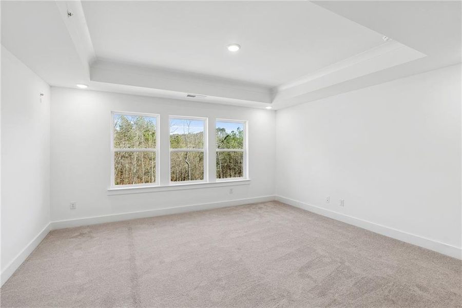 Spacious, unfurnished interior of a new home in Grandview Terrace, Canton (Image 11).